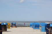 Der Strand von Harlesiel