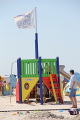 Der Spielturm am Strand von Harlesiel